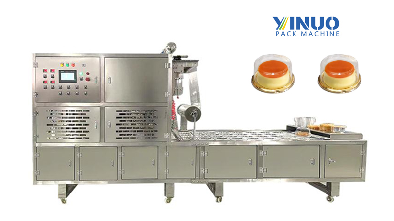 High Quality PET Cake Box Double Layer Tray Packaging Machine Tray Sealing Machines
