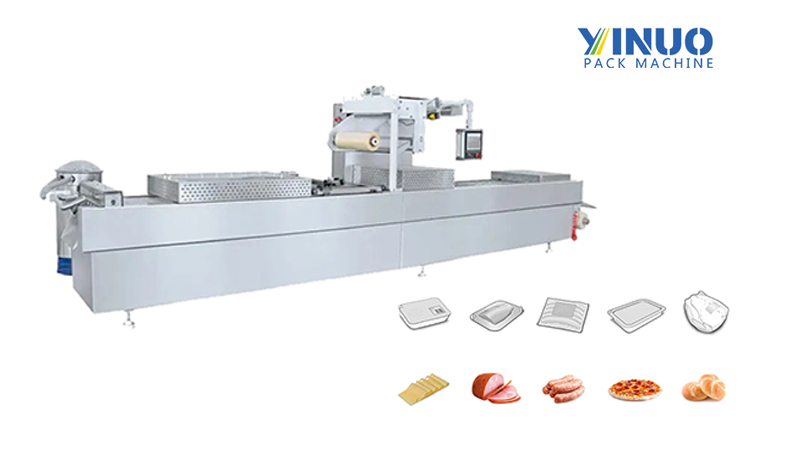 Automatic Thermoforming Food Tray Vacuum Packing Machine