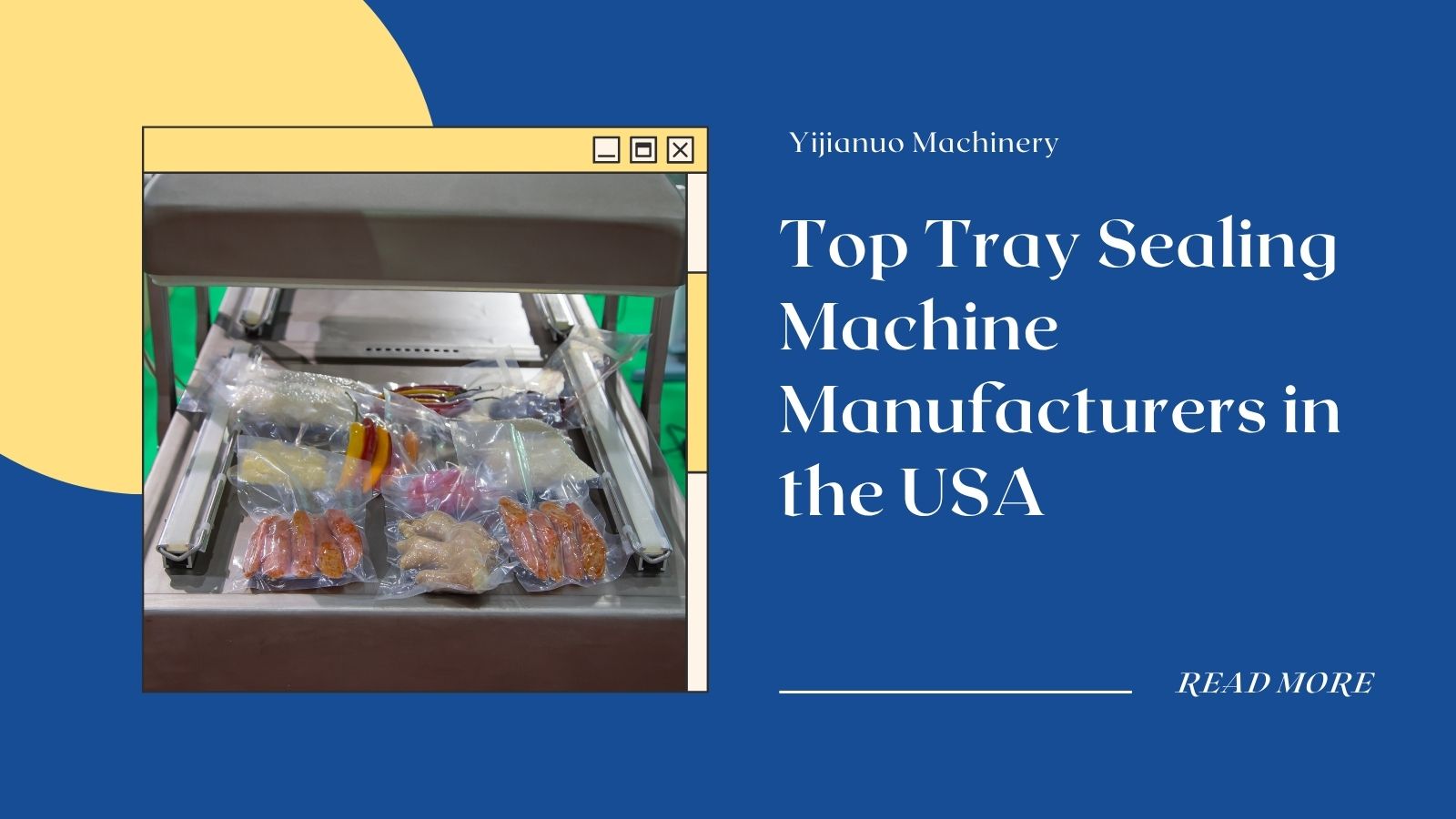 Top 10 Tray Sealing Machine Manufacturers in the USA 2025