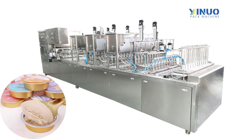 Pet Food Wet Food Aluminum Tray Precision Filling and Sealing Machine