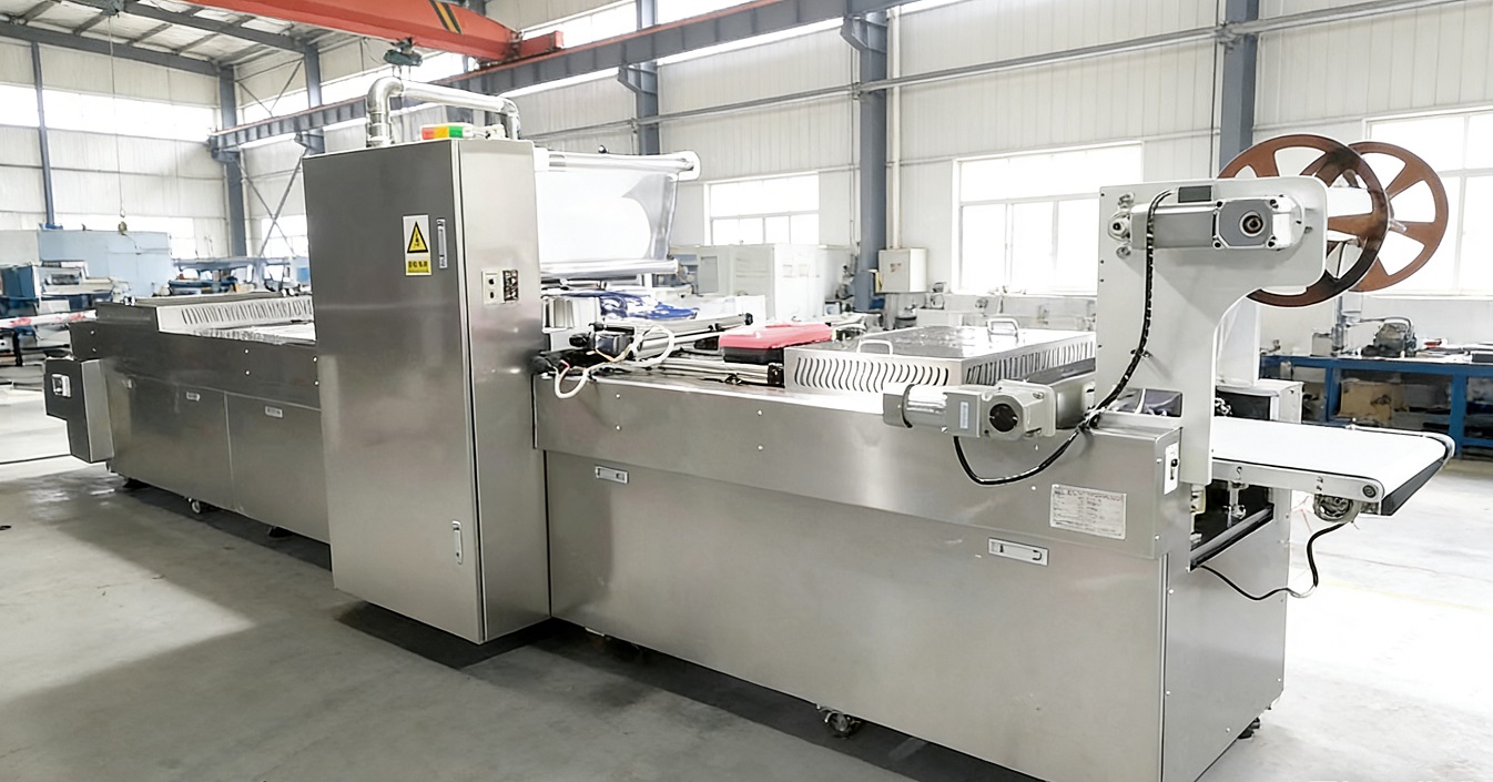 Automatic Thermoforming Food Tray Vacuum Packing Machine